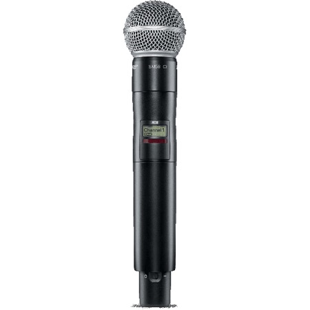 Shure Axient Digital Kit double récepteur AD4D + 2 émetteurs main AD2 avec capsule SM58