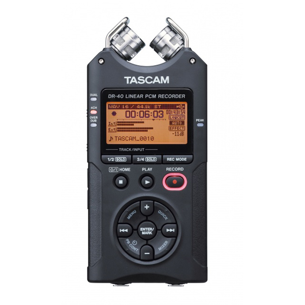 Tascam enregistreur 4 pistes sur carte SD/SDHC